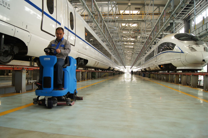 車(chē)間清潔GT115嘉得力洗地機(jī)